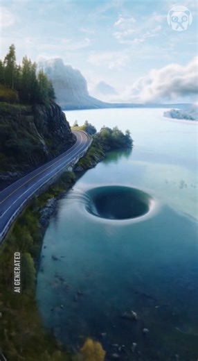 26K views · 32 reactions | Have you ever seen such a whirlpool? (AI-generated video) Partner: Cherry Chuckle | Science, Tech and Universe | Facebook