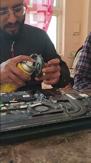 Laptop Fan Noise Fix | Overheating & Thermal Paste Service #hinditech #computer