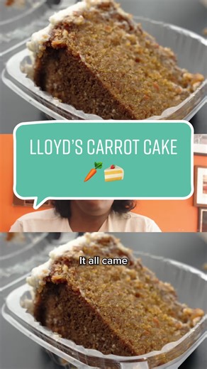 Yo… we’ve been in the lab with @Helen Cho, working to bring y’all a look into one of NYC’s most iconic dessert spots: Lloyd’s Carrot Cake. Watch the full doc on Y*uT*be 🥕🍰