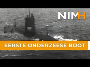 De O 1, de eerste Nederlandse onderzeese boot