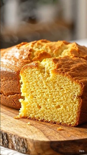 Moist banana cake fresh from the oven with rich homemade flavor 🍌✨