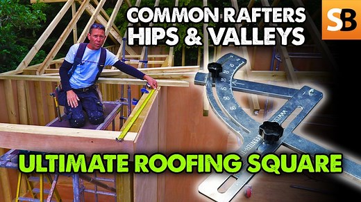 Daniel Cox shows us how to use his Ultimate Roofing Square to quickly and accurately pitch a roof. The Ultimate Roofing Square Makes Pitched Roof Construction Easy ⏩ https://www.essential-carpenter-tools.co.uk #UltimateRoofingSquare #RoofingSquare | Skill Builder
