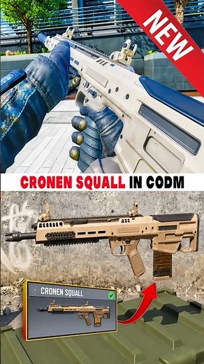 NEW Cronen Squall Gameplay In CODM 🔥