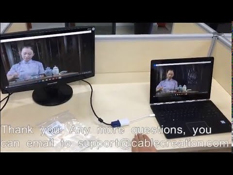 How to connect Lenovo Yoga 4 Pro (Yoga 900) to VGA monitor USB C to VGA adapter/dongle