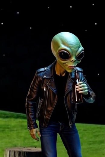 Beer Gone Wrong with an Alien #crazy #party animals