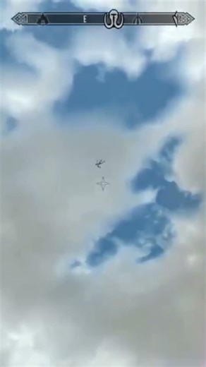 The launch in Skyrim