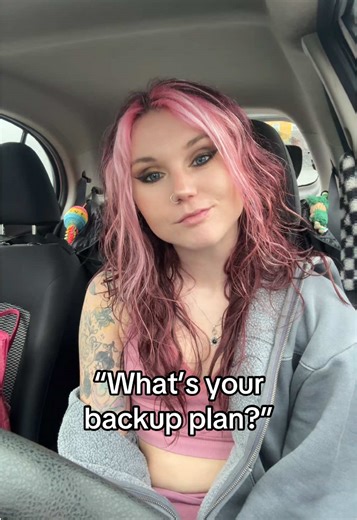 There is no backup plan. 😬 #model #musician #fyp #selfemployed #alternative
