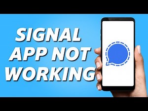 How to Fix Signal Private Messenger App Not Working! (Problem Solved)