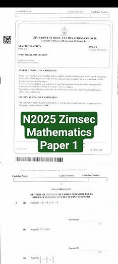NOVEMBER 2025 MATHS PAPER 1 UNLOCKED💯🚩