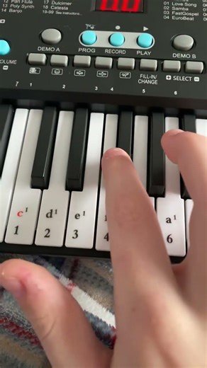 How to play Minecraft theme song on piano