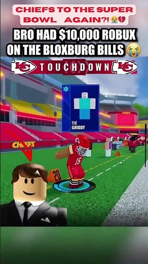 The Chiefs Are Going To The Super Bowl AGAIN! 😭💔 (Roblox NFL Universe Football) #roblox #gaming