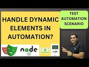 How would you Handle Dynamic Generated Elements - Selenium | RD Automation Learning
