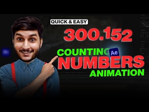 Create a Smooth Counting Number Animation (Step-by-Step)