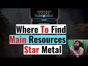 Conan Exiles | Isle of Siptah | Resource Locations | Star Metal | Crystal | Brimstone ETC.