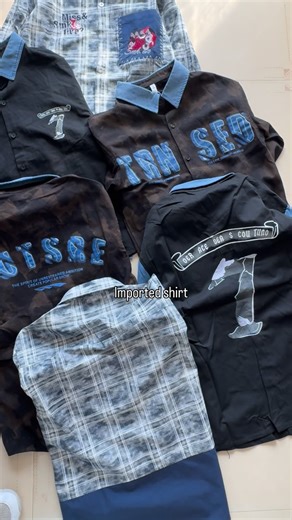 Zwalk on Instagram: "Imported shirts"