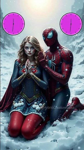 SpiderMan vs Green Lantern and Supergirl vs Dr. Octopus: Epic Superhero Face-Offs! 🕷️💚🦸‍♀️