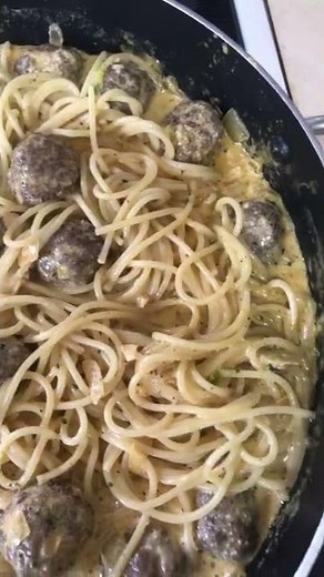 Spaghetti and Moose Meatballs