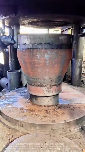 The Industrial Power Behind Die Deformation: The Pressure and Beauty of Cold Extrusion Processes