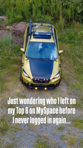 Who remembers MySpace? #crosstrek #myspace #subary