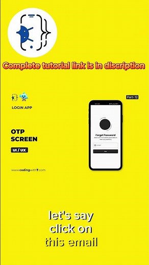 Flutter OTP Verification Screen UI - Flutter OTP TextField - 2024