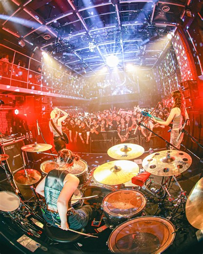 45K views · 2.9K reactions | Clips from The Warning's show at SPACE ODD in Tokyo Japan.. #TheWarning #TheWarningBand #JapanTour #PRSGuitars #SabianCymbals #SpectorBass | The Warning - Australia | Facebook