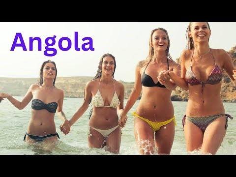 🇦🇴 ANGOLA — Waterfalls, Desert Dunes & Atlantic Coast | 4K Travel Video