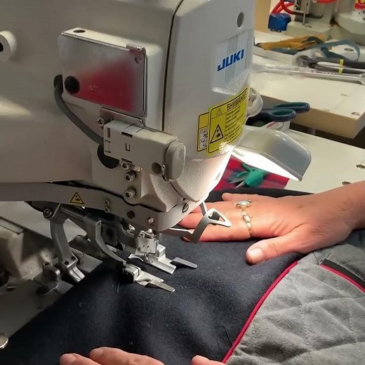 Inside the Factory: FRAHM Pure Wool Quilted Peacoat