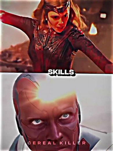 Scarlet witch vs Vision