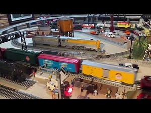 Ritchie's Lionel Train Layout 2025 Legacy Trains
