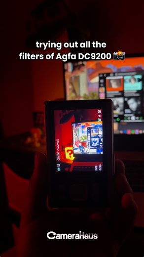 From vibrant tones to vintage vibes — the Agfa DC9200 makes every click a new perspective. 📸 Unleash your creativity with its built-in filters. ✨️ Available now at CameraHaus. #camerahaus #Agfa #Digicam #Camera #filter #blackandwhite | CameraHaus