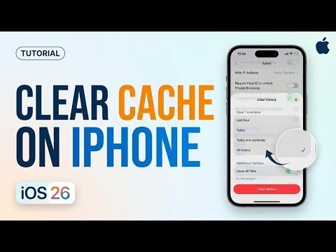 Clear Cache On iPhone iOS 26 – Free Up Storage & Fix App Issues In iOS 26