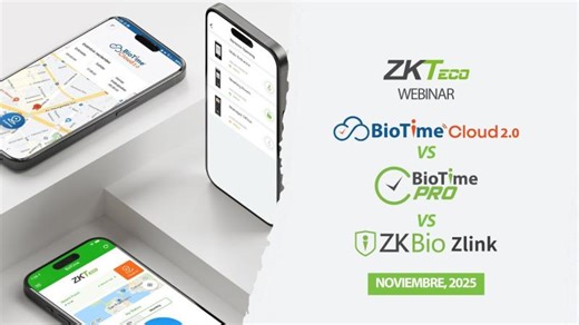 💻 WEBINAR | BioTime Cloud 2.0 vs. BioTime Pro vs. ZKBio ZLink | ZKTeco Latinoamerica