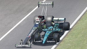 The FASTEST Racing on Earth - Aston Martin F1 vs NHRA Top Fuel Dragster at Monza | Raceluxius Horizon