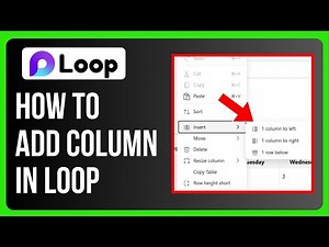 How to Add a Column in Microsoft Loop