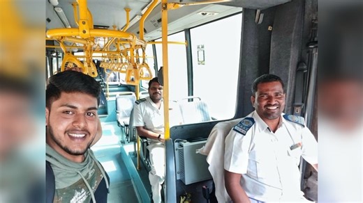 Bengaluru man shares unusual solo ride on BMTC bus. See his post