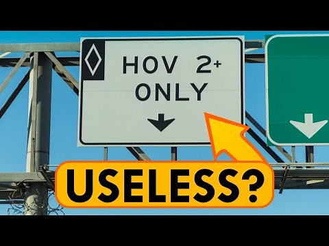 Carpool Lanes: Commuting Miracle or Enormous Waste of Space?