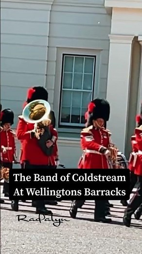 Coldstream Guards on the Move! Marching from Wellington Barracks to Buckingham Palace
