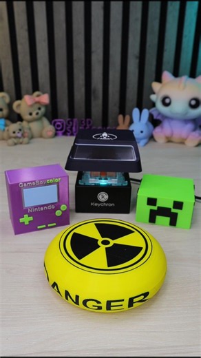 This is the @keychron Q0 Mini 8K a customizable macro pad#keychron #desksetup #3dprinting