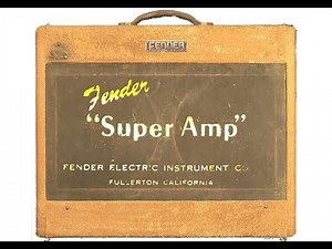 1954 Fender Tweed Super Amp