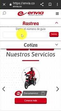 Cómo hacer SEGUIMIENTO y RASTREO a un PEDIDO, PAQUETE o ENVÍO por ENVÍA Mensajería #tutorial #shorts