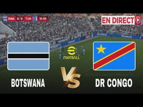 🎮 Botswana vs RD Congo | Coupe d’Afrique des Nations 2025 | Simulation efootbal PES 202 | highlights