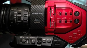 Panasonic DVX200: 4K, UHD, HD, SD camcorder, fixed zoom lens, MFT sensor