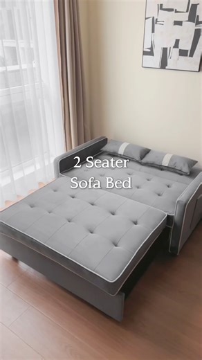 Temu Official | 🛋️ More than a sofa. This pull-out design transforms into a comfy bed in seconds—perfect for guests, naps, or movie marathons. 💤✨ 🔍 Find it... | Instagram