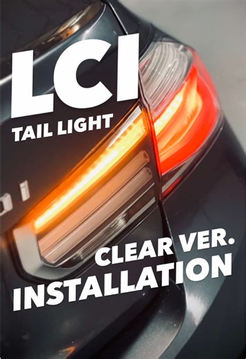 LCI TAILLIGHT CLEAR VERSION INSTALLATION #bmw #f30 #onestopgarage #europecarspecialist #bengkeleropasolo