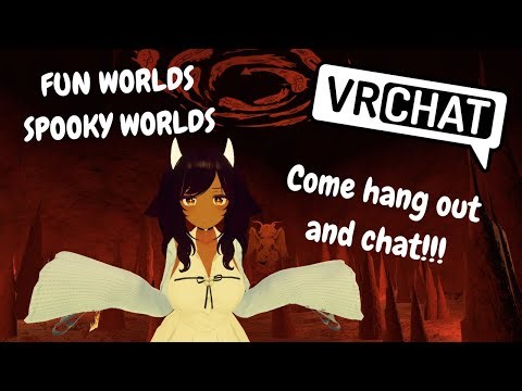 VRChat fun! Exploring Fun and Unique Worlds. Come chat~