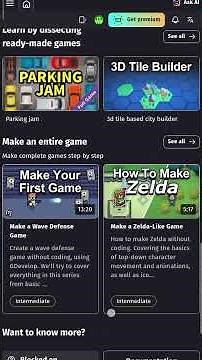 Learn to make games on Gdevelop #coding #3dgamedevelopment #programming