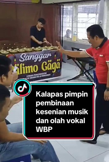 Pembinaan Musik dan Olah Vokal di Lapas Tanjung Pati