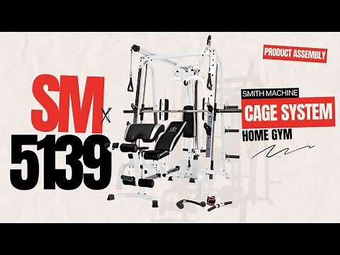 Marcy | Smith Machine Cage System | Assembly | MD-5139