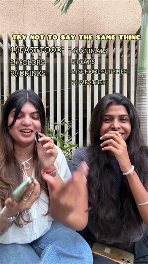 Try not to say the same thing 💕#shortvideo #funny