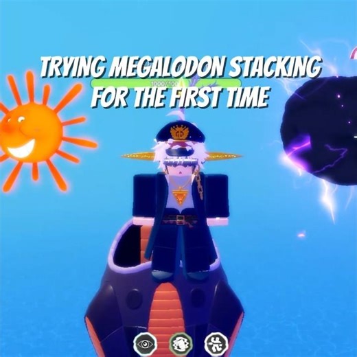 Trying Megalodon Stacking in Grand Piece Online ROBLOX #gpo #grandpieceonline #roblox